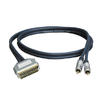 SCART -do- 2RCA 3m Audio Interconnect 24k Gold-plated contacts, 99,96% OFC conduktor for high resolution pisture guality 