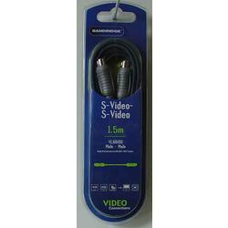 S-Video - S-Video (Male - Male)  1,5m  High Performance 99,96% OFC Cable 