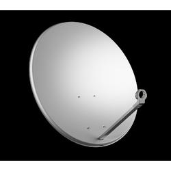 Sat.antena 80cm, hliník, bílá, zadní držák ocel. Code:15015304,Box:57845325  - 1