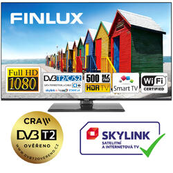 Finlux TV32FFF5860 - FHD HDR, T2 SAT, WIFI, SKYLINK LIVE, BEZRÁMOVÁ -  - 1