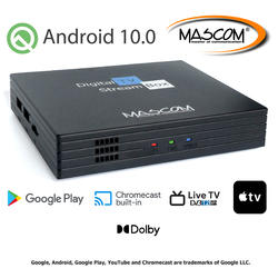 MC A102T/C, Android TV 10.0,DVB-T2, 4K HDR, BT ovladač s TV Control 