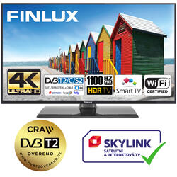 Finlux TV50FUF7162 -  HDR UHD T2 SAT WIFI SKYLINK LIVE-  - 1