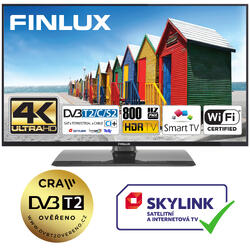 Finlux TV43FUF7162 -  HDR UHD T2 SAT WIFI HBBTV, SMART, SKYLINK LIVE-  - 1