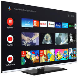 Finlux TV50FUG9070- QLED Android 11, ULTRATENKÁ, BEZRÁMOVÁ  - 2