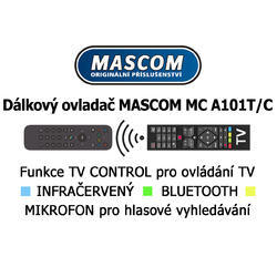 DO pro MCA101T/C, IR, Bluetooth, Mikrofon pro hlasové vyhledávání  - 3