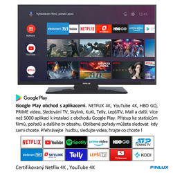 Finlux TV58FUF7070 - ANDROID HDR UHD, T2 SAT HBBTV WIFI SKYLINK LIVE -  - 3