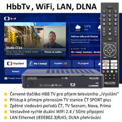 MC9140, DVB S2+T2+C, HBB TV, IPTV, WIFI, 4K UHD  - 4