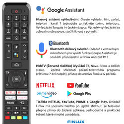 Finlux TV50FUG9070- QLED Android 11, ULTRATENKÁ, BEZRÁMOVÁ  - 6